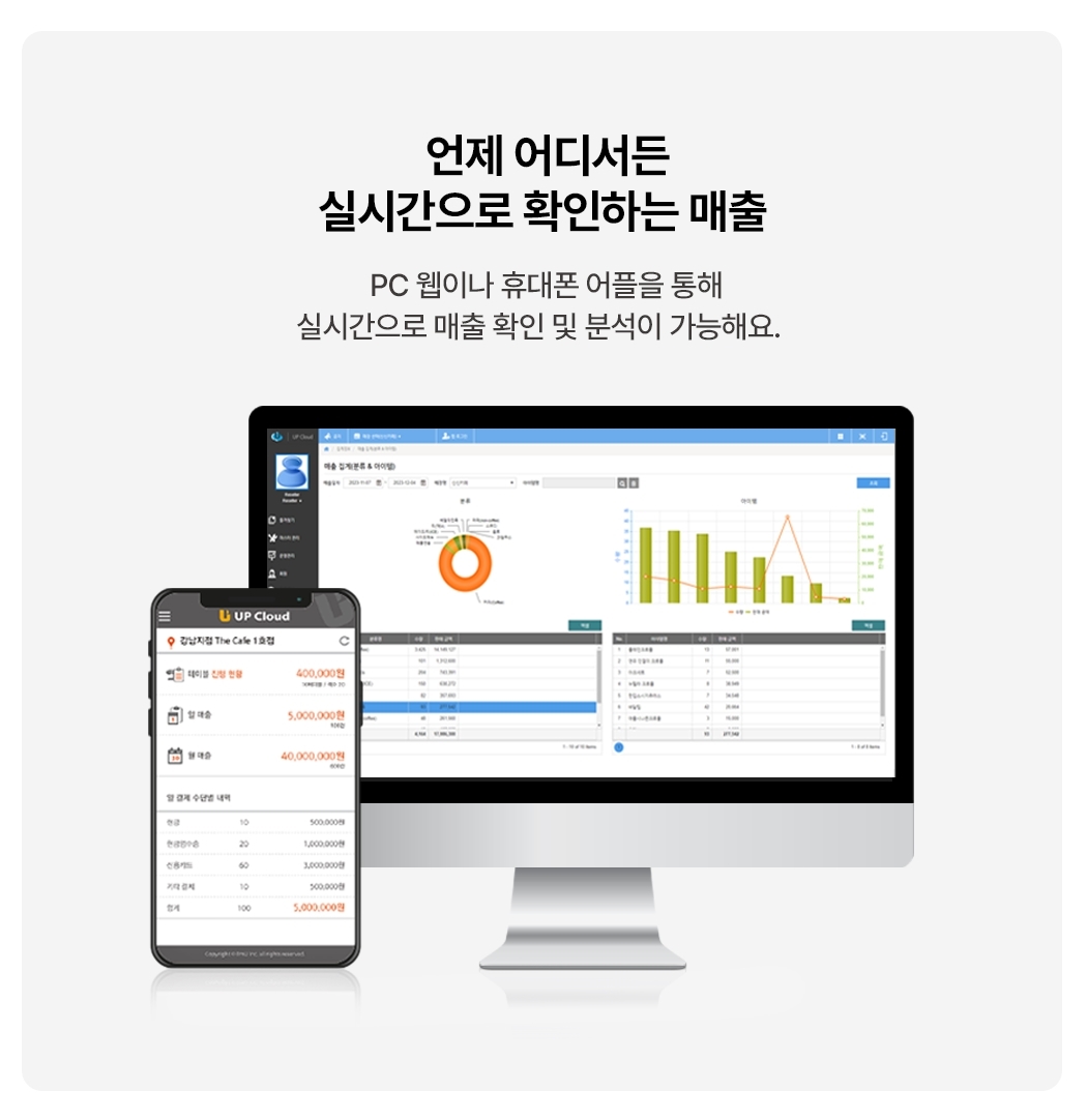 미니형 15인치 키오스크